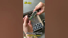 Controllo di qualità per gli scarificatori tagliatori di carburo di tungsteno #scarificatori #preparazione superficiale